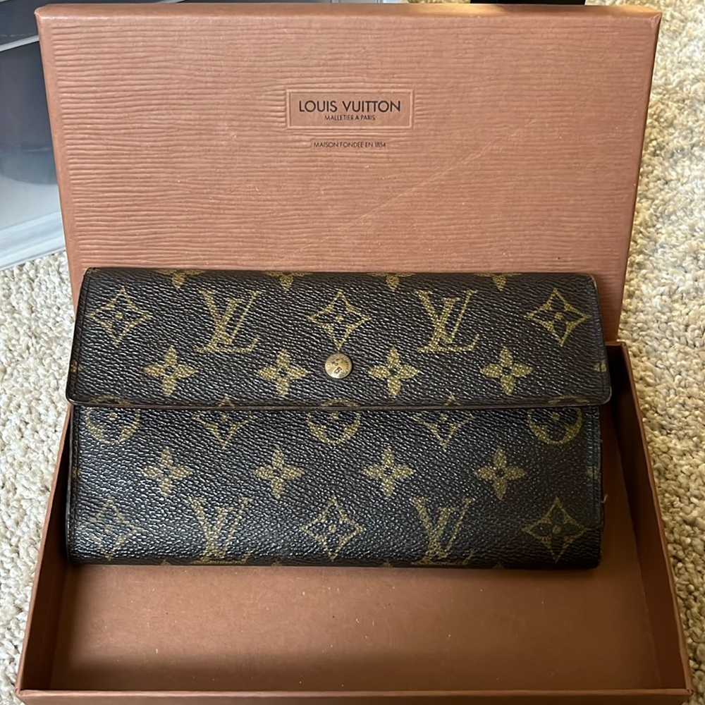 LV Monogram Vintage Long Wallet